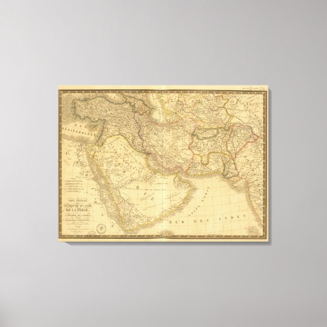 Asien 35 leinwanddruck (Vorderseite)