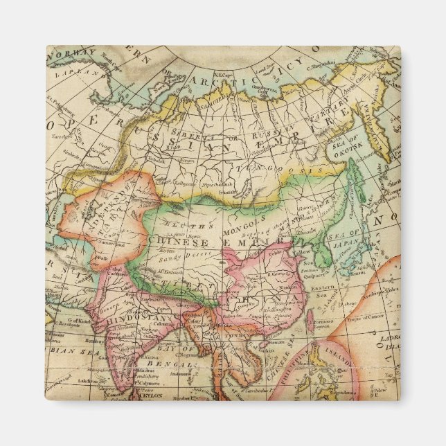 Asien 35 magnet (Vorne)