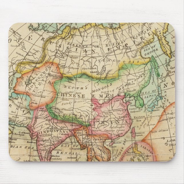 Asien 35 mousepad (Vorne)