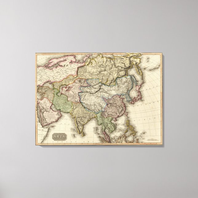 Asien 41 leinwanddruck (Vorderseite)