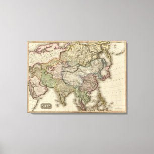 Asien 41 leinwanddruck