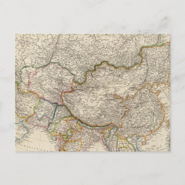 Asien 41 postkarte (Vorderseite)