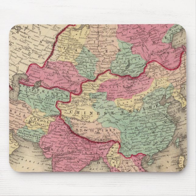 Asien 43 mousepad (Vorne)