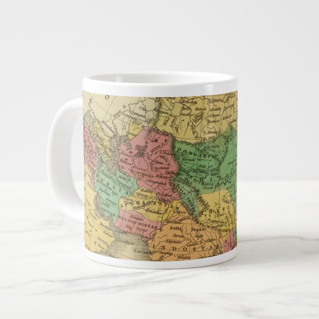 Asien 6 Jumbo-Tasse (Vorderseite Links)