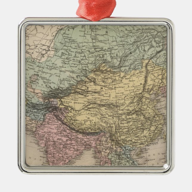 Asien 6 silbernes ornament (Vorne)
