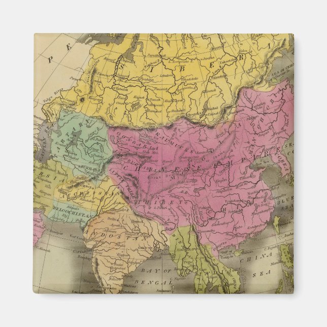 Asien 8 magnet (Vorne)