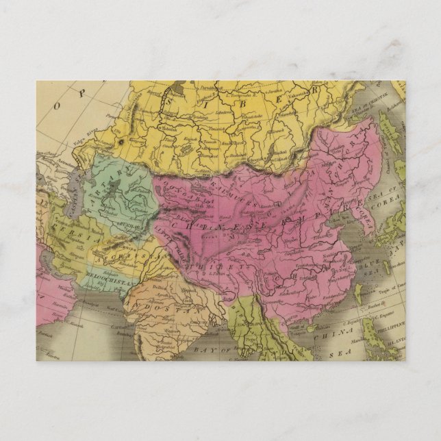 Asien 8 postkarte (Vorderseite)