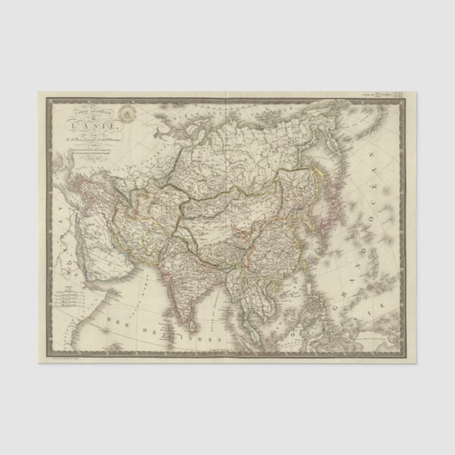 Asien 9 seidenpapier (Vorderseite)