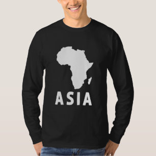 Asien Afrika Seltsam Spezifischer Gag Seltsamer Du T-Shirt
