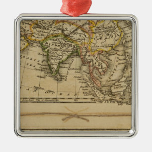 Asien, Afrika Silbernes Ornament