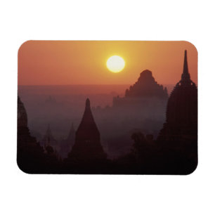 Asien, Birma (Myanmar), Heide (Bagan) Der Tempel Magnet