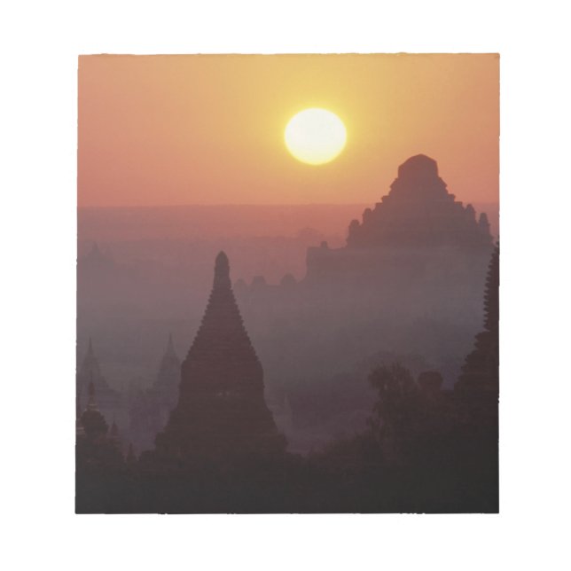 Asien, Birma, (Myanmar), Heide (Bagan) Der Tempel Notizblock (Vorderseite)