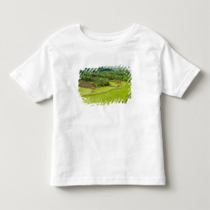 Asien, China, Provinz Yunnan, Honghe. Banane Kleinkind T-shirt