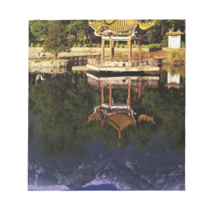 Asien, China, Yunnan, Dali. Cangshan-Gebirge Notizblock
