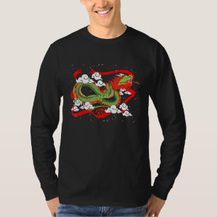 Asien Chinesische Kultur Tier Fantasy Kreatur Myth T-Shirt
