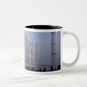 Asien; Indien; Agra. Taj Mahal. Zweifarbige Tasse