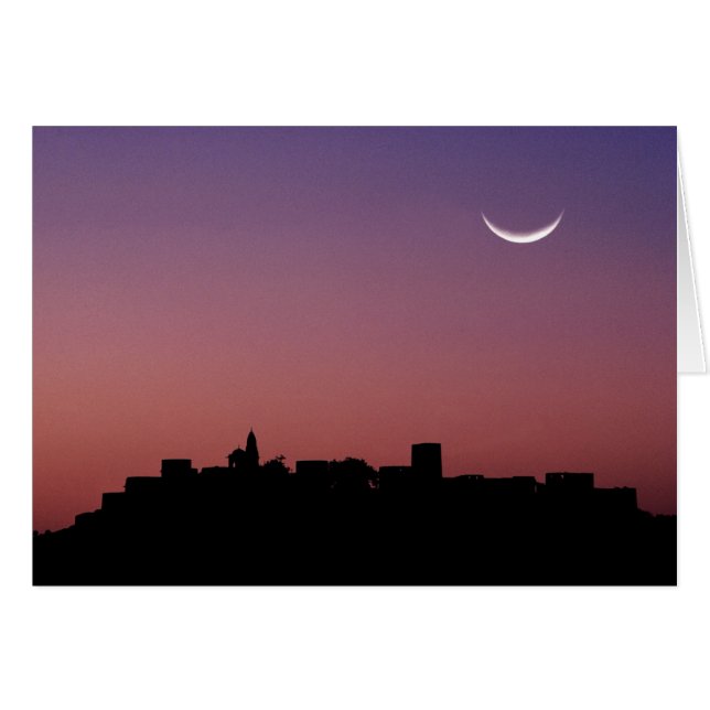 Asien, Indien, Rajasthan, Jaipur. Ein Halbmond (Vorderseite (Horizontal))