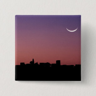 Asien, Indien, Rajasthan, Jaipur. Eine Mondsichel Button
