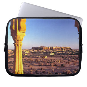 Asien, Indien, Rajasthan, Jaisalmer. Die Aussicht Laptopschutzhülle