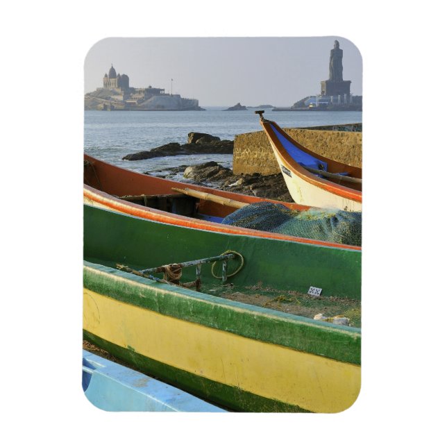 Asien, Indien, Tamil Nadu, Kanniyakumari Magnet (Vertikal)
