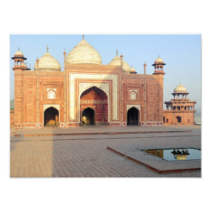 Asien, Indien, Uttar Pradesh, Agra. Auf dem Fotodruck