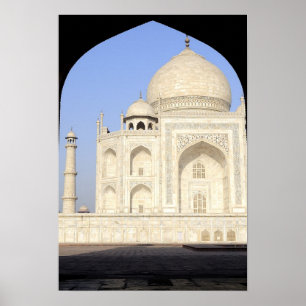 Asien, Indien, Uttar Pradesh, Agra. Der Taj 2 Poster