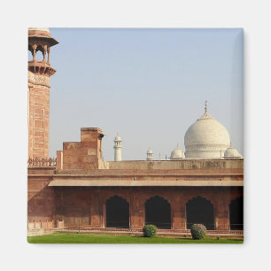 Asien, Indien, Uttar Pradesh, Agra. Der Taj 6 Magnet