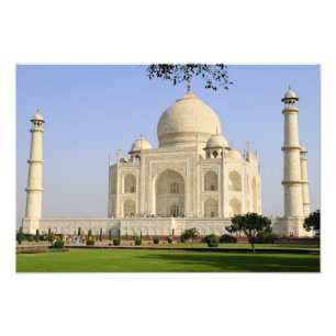 Asien, Indien, Uttar Pradesh, Agra. Der Taj Fotodruck