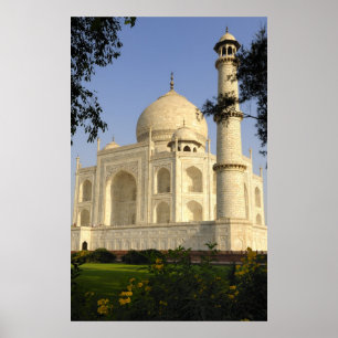 Asien, Indien, Uttar Pradesh, Agra. Der Taj Poster
