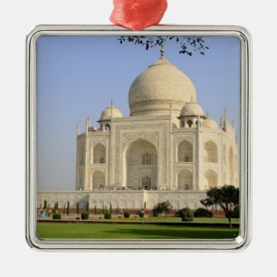 Asien, Indien, Uttar Pradesh, Agra. Taj 7 Ornament Aus Metall