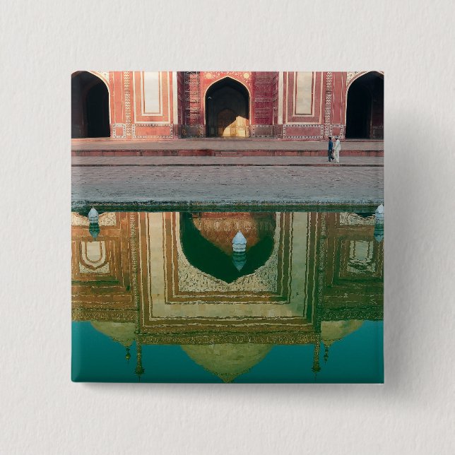 Asien, Indien, Uttar Pradesh, Agra. Zu den 2 Button (Vorderseite)