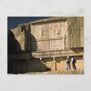 Asien, Iran, Persepolis.Grab von Dareios dem Große Postkarte