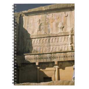 Asien, Iran, Persepolis.Tomb von Darius der Große. Notizblock