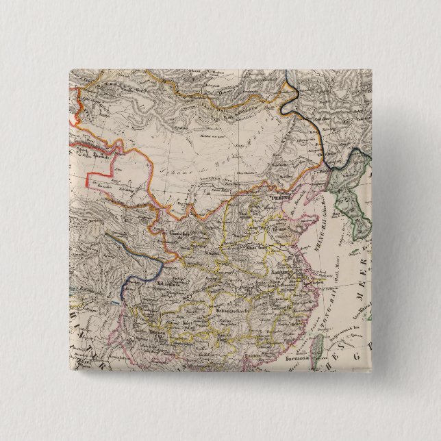 Asien, Japan, China Button (Vorderseite)