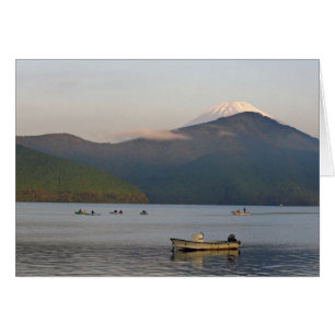 Asien, Japan, Hakone. Frühmorgensansichten des Mt.