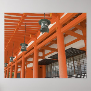 Asien, Japan, Kyoto, Heian-Schrein Poster