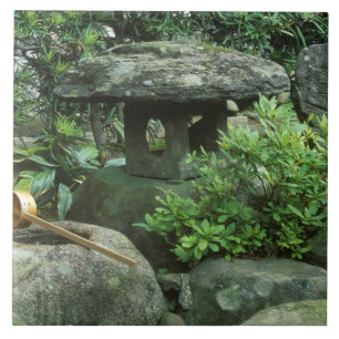 Asien, Japan, Nagasaki, Hirado, Samurai Residence Fliese