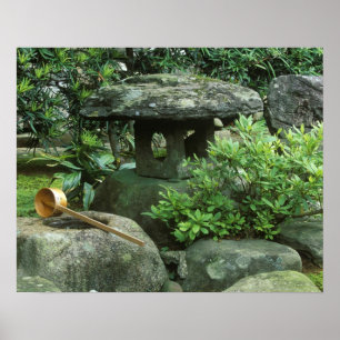 Asien, Japan, Nagasaki, Hirado, Samurai-Residenz Poster