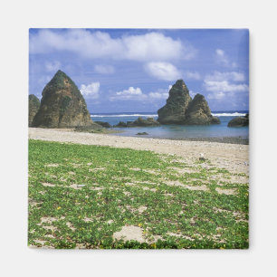 Asien, Japan, Okinawa, Yambaru-Küstenlinie, Meer Magnet