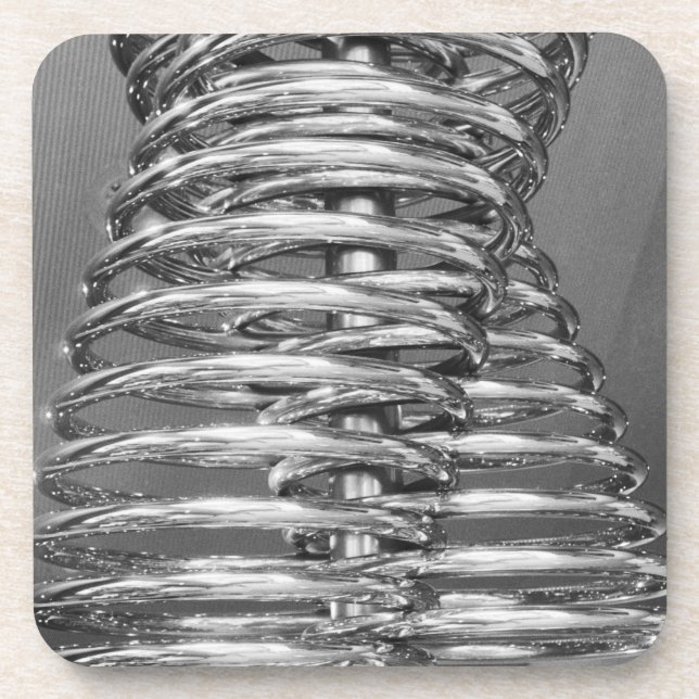 Asien, Japan, Tokio. Coiled pipe, Tepco Energy 2 Untersetzer (Vorderseite)