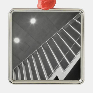 Asien, Japan, Tokio. Treppe am Tokyo Ornament Aus Metall