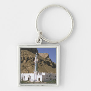 Asien, Jemen, Tarim. Weiße Moschee. Schlüsselanhänger