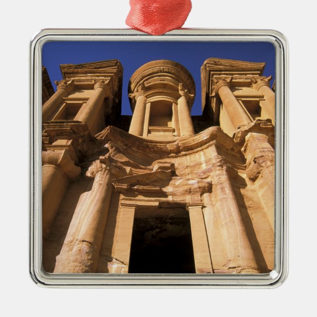 Asien, Jordanien, Petra. El Deir, Das Kloster. Silbernes Ornament (Vorne)