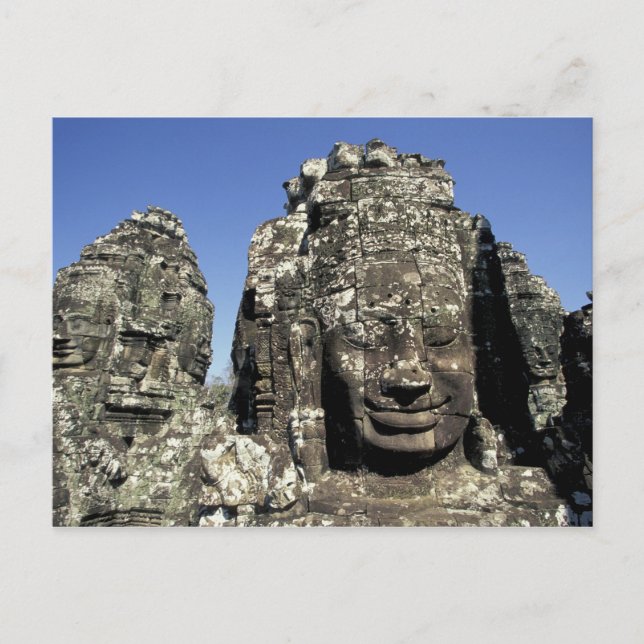 Asien, Kambodscha, Siem Reap, Angkor Thom (b. spät Postkarte (Vorderseite)