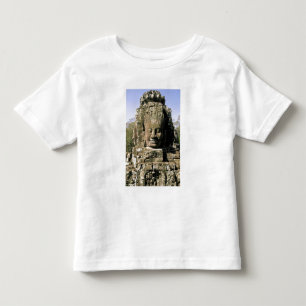 Asien, Kambodscha, Siem Reap. Angkor Thom, Köpfe Kleinkind T-shirt