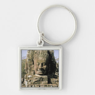 Asien, Kambodscha, Siem Reap. Angkor Thom, Köpfe Schlüsselanhänger