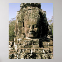 Asien, Kambodscha, Siem Reap. Angkor Thom, Leiter