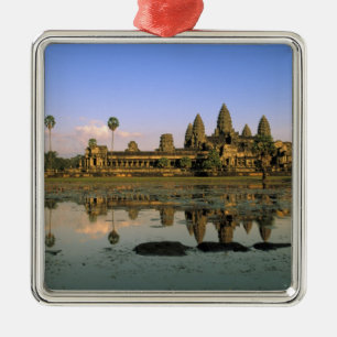 Asien, Kambodscha, Siem Reap. Angkor Wat.2 Silbernes Ornament