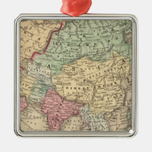 Asien-Karte durch Mitchell Ornament Aus Metall