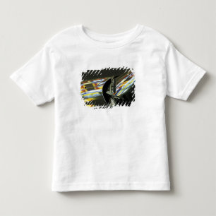 Asien, Malaysia, Melaka. Neonreflexionen im Auto Kleinkind T-shirt